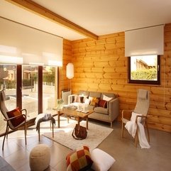 Best Inspirations : Living Room With Wooden Wall Cool Standing Lamp At The Corner Cozy - Karbonix