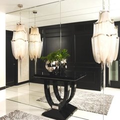 Living Space With Black Stylish Table Exotic Idea - Karbonix