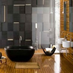 Loft Apartment Design Ideas With Black Theme Bathroom Comfortable Nyc - Karbonix