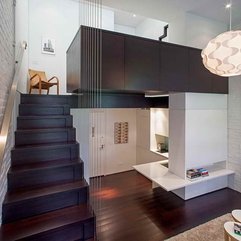 Loft Apartment Design Ideas With Blackwood Material Comfortable Nyc - Karbonix