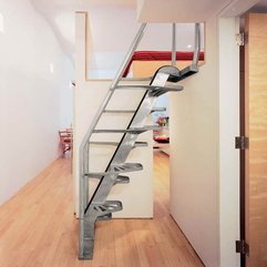 Best Inspirations : Loft Apartment Design Ideas With Metal Ladder Comfortable Nyc - Karbonix
