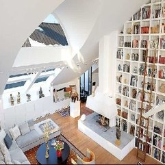 Loft With High Ceiling Stockholm Loft Design And Large Design - Karbonix