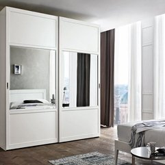 Best Inspirations : Looking Sliding Doors White Wardrobe Best Good - Karbonix