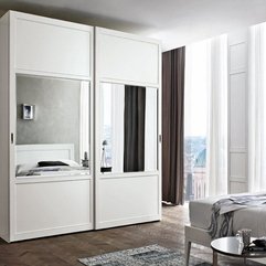 Looking Sliding Doors White Wardrobe Best Good - Karbonix