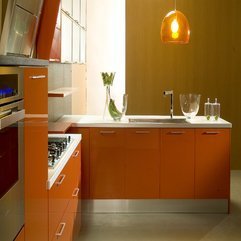 Lorio Orange Kitchens Color Di - Karbonix