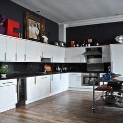 Lovely Deluxe Kitchen Idea London Apartment Coosyd Interior - Karbonix