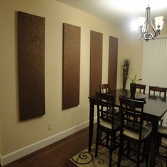 Lovely DIY Minimalist Brown Particle Board Wall Panels Wall Art - Karbonix