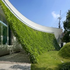 Best Inspirations : Lovely Green Wall Integrated In The Design Of A Japanese Modern Crib - Karbonix