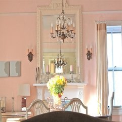 Best Inspirations : Lovely Pink Dining Room Coosyd Interior - Karbonix