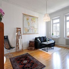 Best Inspirations : Lovely Superb Apartment Design With Wooden Floor And Bright - Karbonix