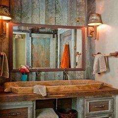 Best Inspirations : Luxurious Retro Comfortable Barn Bathroom Design Coosyd Interior - Karbonix