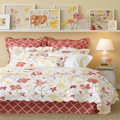 Luxury Chic Red And White Fower Bedding Design Ideas Luxury - Karbonix