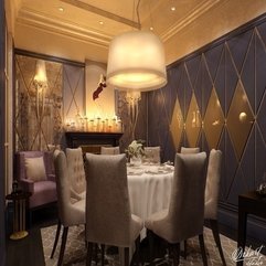 Best Inspirations : Luxury Dining Room Design Style Colour With Chic Ornament With - Karbonix