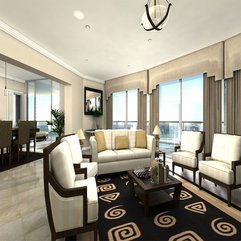 Luxury Living Room Semi Minimilist - Karbonix