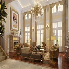 Luxury Living Room With Fireplace 3D Model Max CGTrader - Karbonix