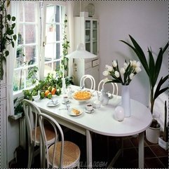Best Inspirations : Luxury White Dining Room Home Construction Interior Design Ideas - Karbonix