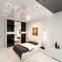 Best Inspirations : Magnificent Black And White Color Scheme Bedroom Design With - Karbonix