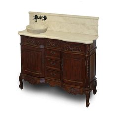 Best Inspirations : Mahogany 61 Inch Bathroom Vanity With Vessel Sink Free Shipping Modern Concept - Karbonix