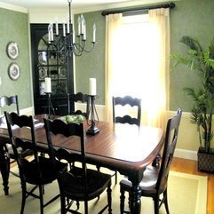 Best Inspirations : Maison Decor Black Paint Updates A Traditional Dining Room - Karbonix