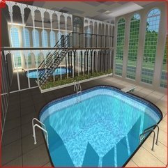 Mansion Private Indoor Pool For Relaxing Dreamy - Karbonix