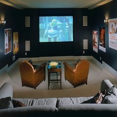 Best Inspirations : Media Room Design Cozy - Karbonix