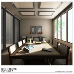 Meeting Room Design Oriental Style - Karbonix