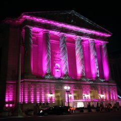 Mellon Auditorium In Pink Flickr Photo Sharing - Karbonix