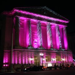 Mellon Auditorium In Pink Flickr Photo Sharing - Karbonix