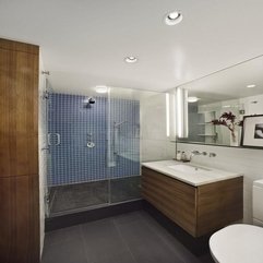 Best Inspirations : Minimalist Bathroom Design Of Loft Apartment Renovation In New - Karbonix