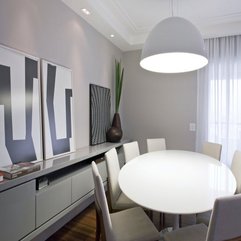 Minimalist Dining Room Interior - Karbonix
