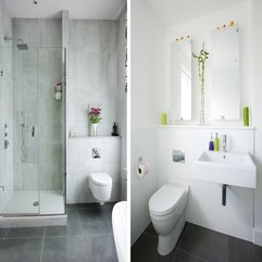 Best Inspirations : Minimalist White Bathrooms The Brilliant - Karbonix