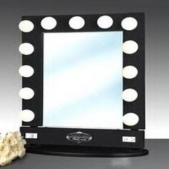 Best Inspirations : Mirror Lighted Make Up Vanity - Karbonix