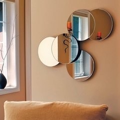 Mirrors For Living Room Circle Decorative - Karbonix