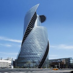 Modern Architecture Mode Gakuen Spiral Towers Nagoya Japan - Karbonix