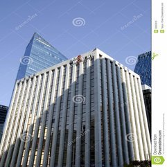 Modern Architecture Office Buildings Seoul Korea Royalty Free - Karbonix