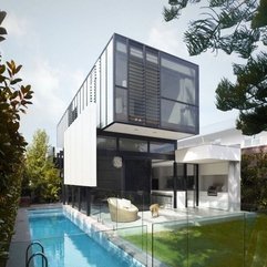 Best Inspirations : Modern House Design With Small Swimming Pool Home Design Cool Modern - Karbonix