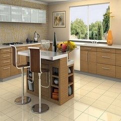Best Inspirations : Modern Kitchen Islands With Seating Ideas Sleek Small - Karbonix