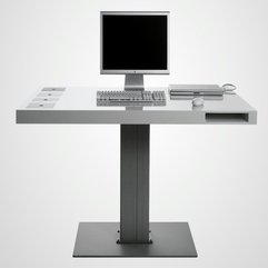 Best Inspirations : Modern Pc Desk Wonderful Elegant - Karbonix