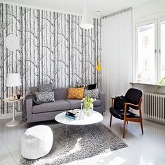 Modern Scandinavian Style Living Room - Karbonix