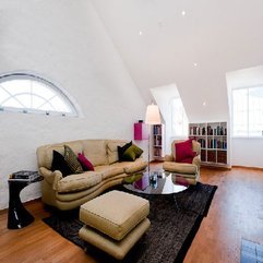 Modern Sofa Attic Room Placing Brown - Karbonix