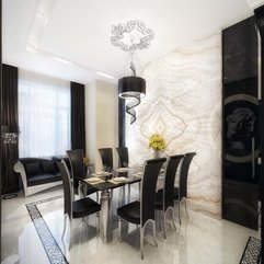 Best Inspirations : Modern Tone For Creative Dining Room Design With White Chair - Karbonix