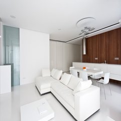 Best Inspirations : Modern White Apartment Interior By Alexandra Fedorova - Karbonix