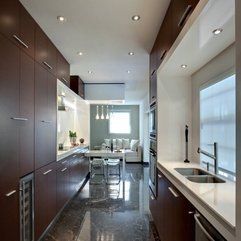 Modern White Brown Kitchen Fancy Inspiration - Karbonix