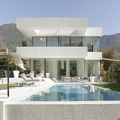 Best Inspirations : Modern White House Design By Monovolume Architecture Design - Karbonix