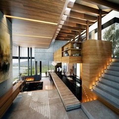 Modern Wood And Concrete - Karbonix