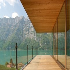 Mountain Scene Seen From Balcony Fascinating Design - Karbonix