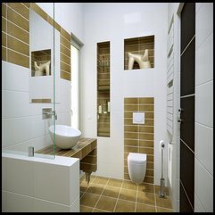 Natural Bathroom Comfortable Contemporary Bathrooms Design - Karbonix