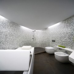 Natural Chic Bathroom Of Penthouse Design Trend Decoration - Karbonix