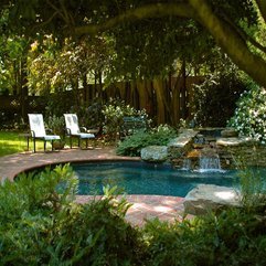 Natural Swimming Pool Design On Garden Create Fresh Atmosphere - Karbonix
