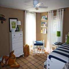 Best Inspirations : Natural White Contrasting Linen Boys Bedroom Design Ideas Via - Karbonix